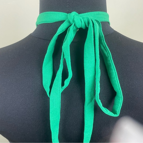 NWT NSR Green Halter Top Dress w/ Pockets Size XS - Picture 11 of 16